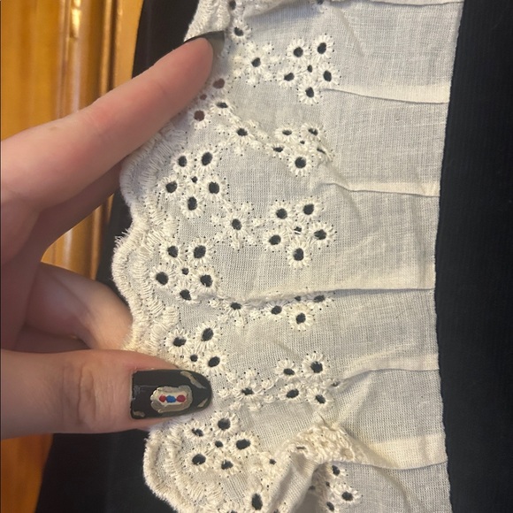 Pansy garden made by pansy ophelia dress black velvet lace NWT uk 12 us 8 - Picture 12 of 14